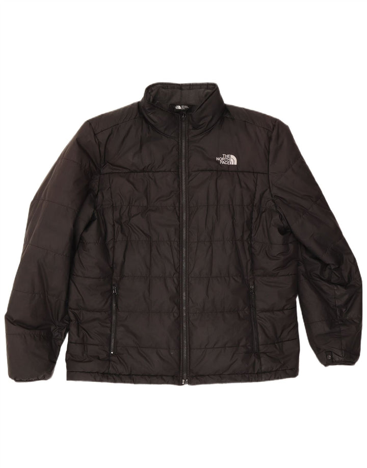 Męska ocieplana kurtka The North Face UK 42 XL, czarny poliester