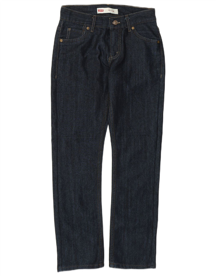 Dżinsy LEVI'S Dziewczęce 511 Slim 13-14 lat W27 L27 Granatowe