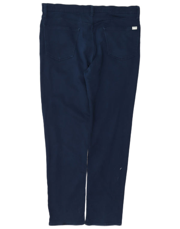 Spodnie męskie Orvis Slim Casual W36 L32 Granatowa bawełna