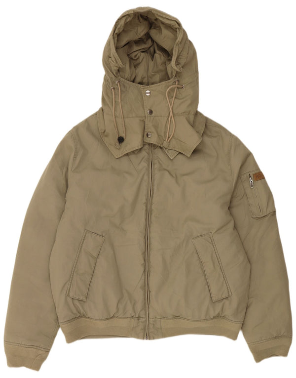 Męska ocieplana kurtka z kapturem Woolrich UK 42 XL Khaki