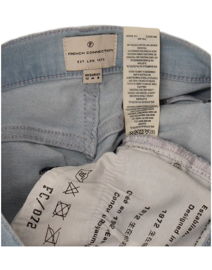 Dżinsy damskie FRENCH CONNECTION UK 12 Medium W30 L28 Niebieska bawełna