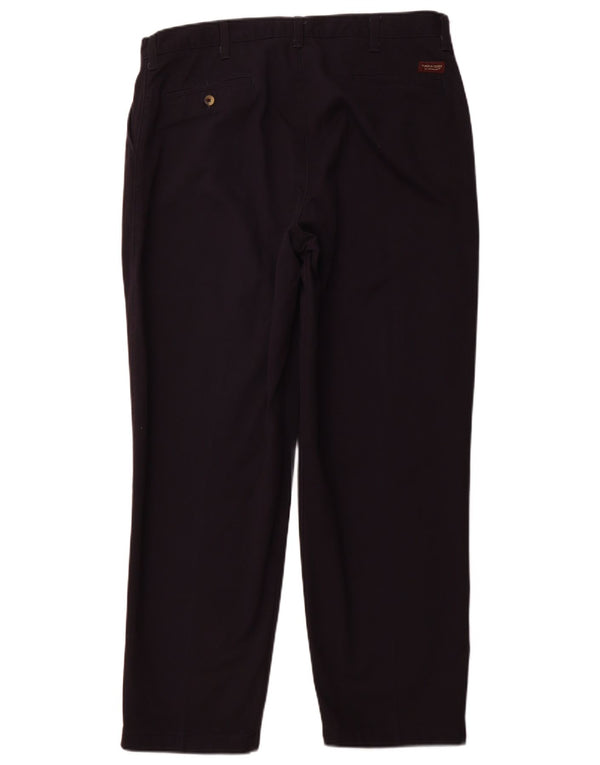 Męskie spodnie chino WRANGLER Timber Creek Pegged W38 L30 Granatowa bawełna