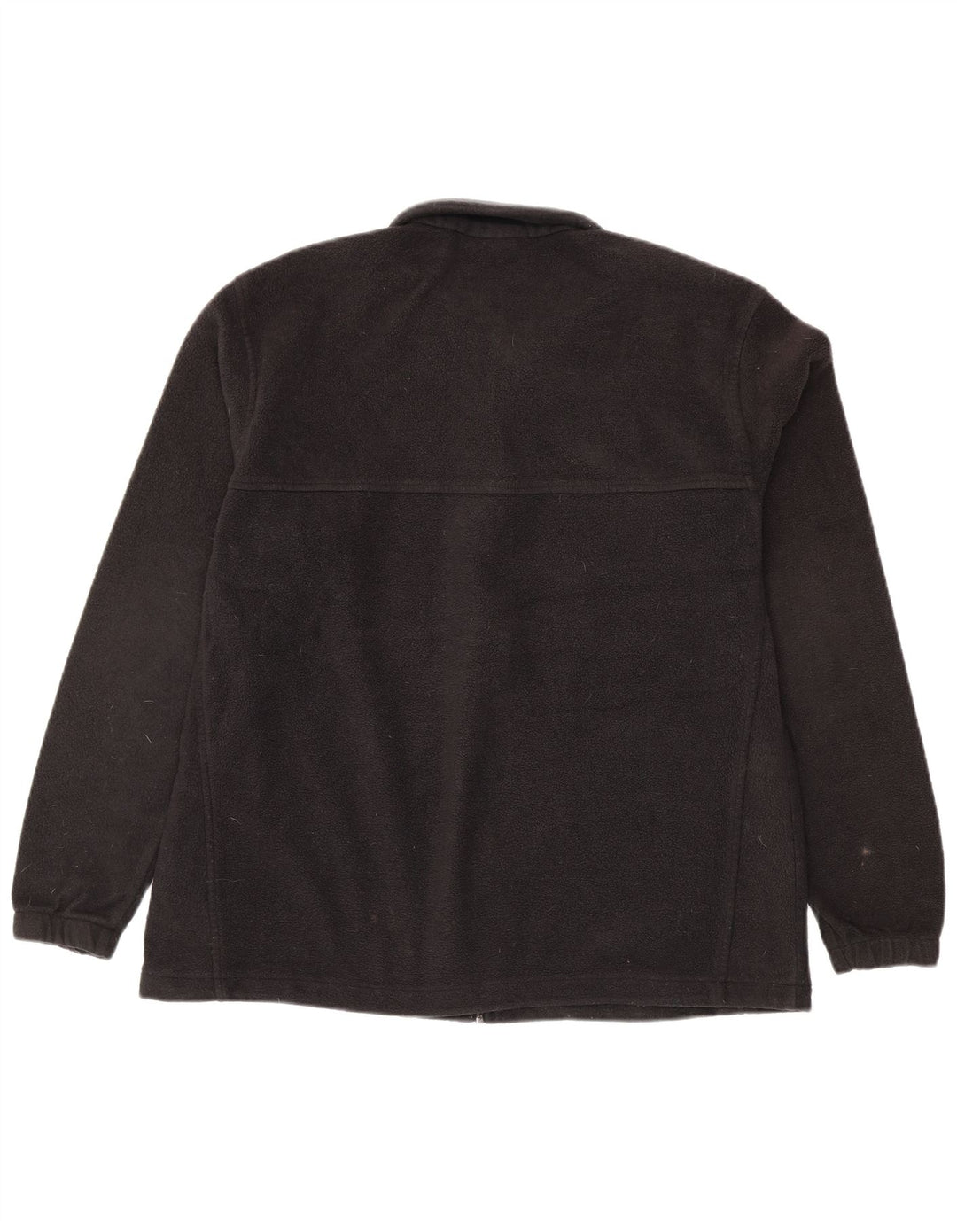 Męska kurtka polarowa COLUMBIA UK 42 XL, czarna, poliestrowa