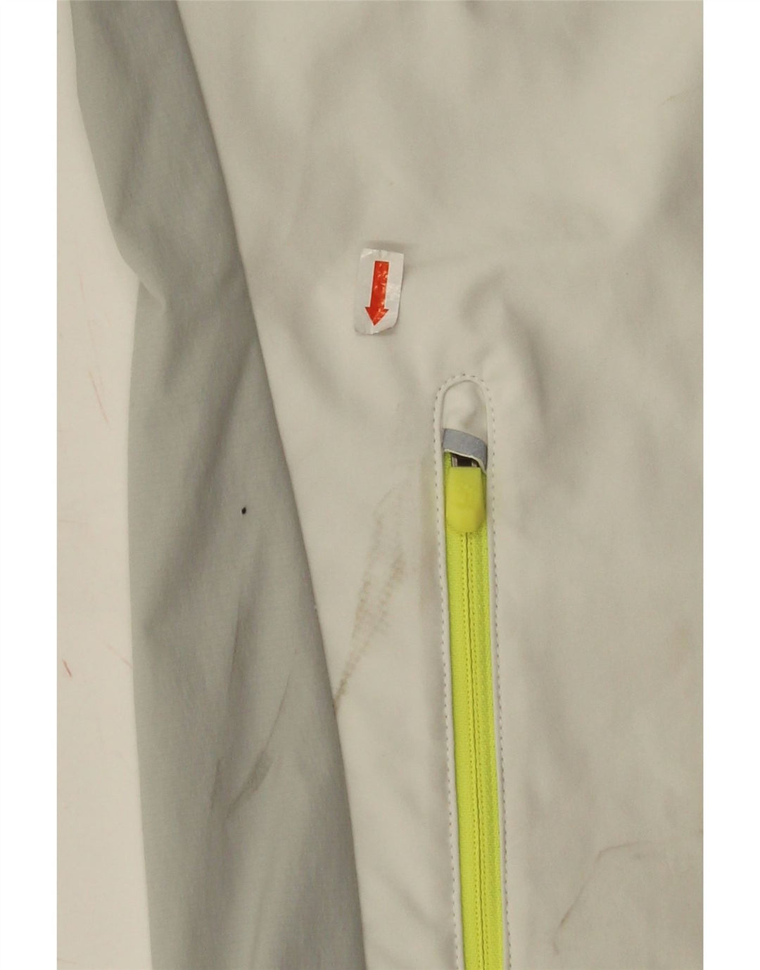 Damska kurtka dresowa Jack Wolfskin UK 10, mała, szara, z blokami kolorów