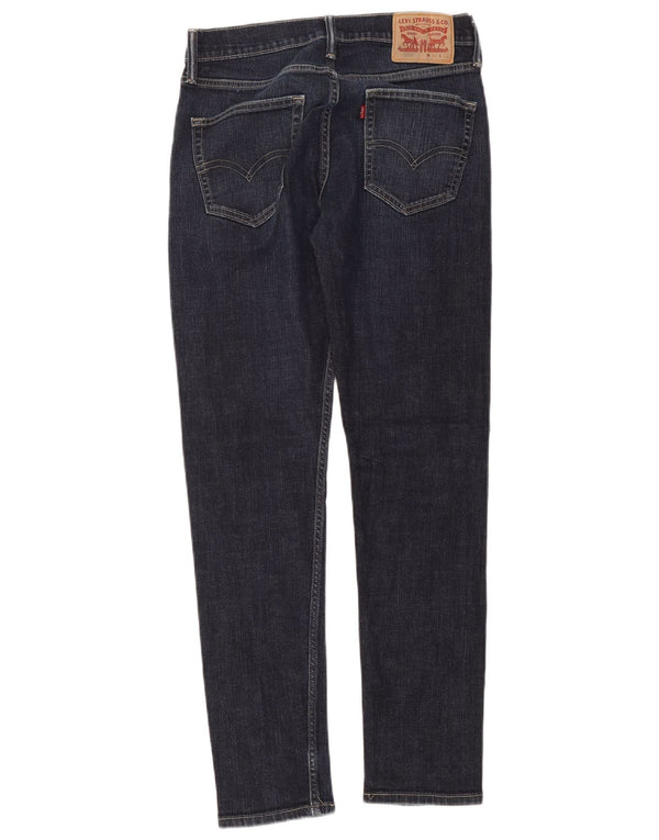 Męskie jeansy Levi's 508 Tapered W30 L32 Granatowa bawełna