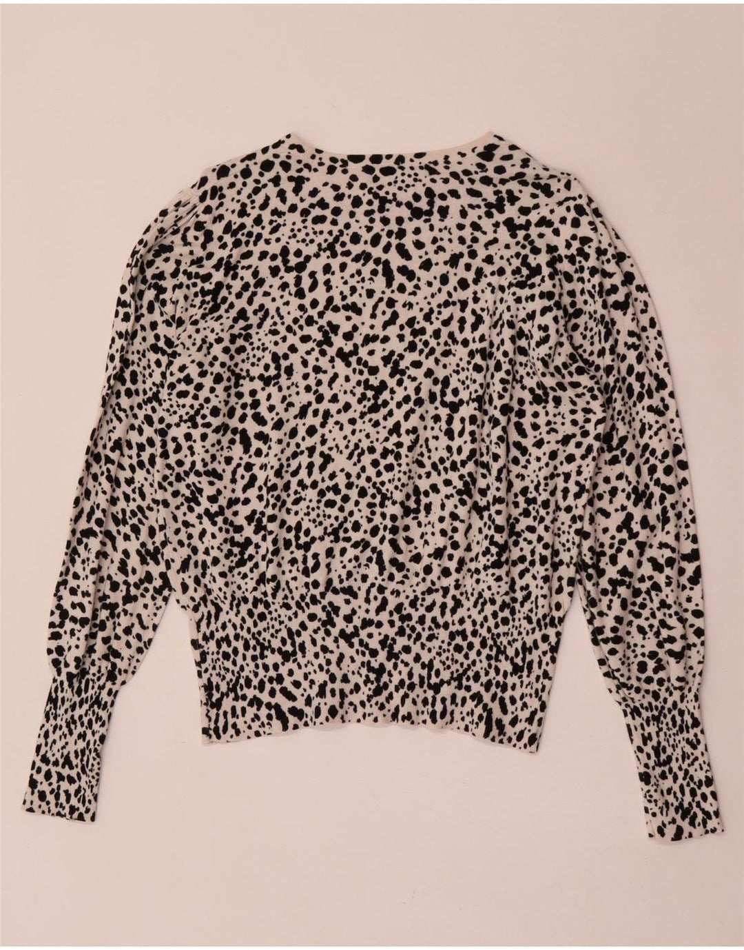 Marks & Spencer Damski sweter z dekoltem w łódkę, UK 14, średni beż