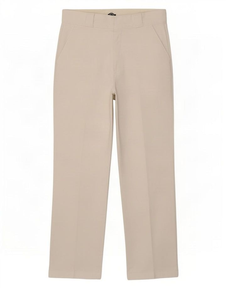 Spodnie damskie Dickies Straight Chino W28 L26 Biały poliester