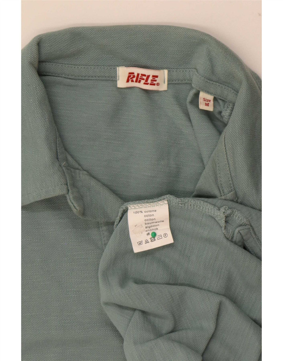 Męska koszulka polo Rifle, średnia, bawełniana khaki