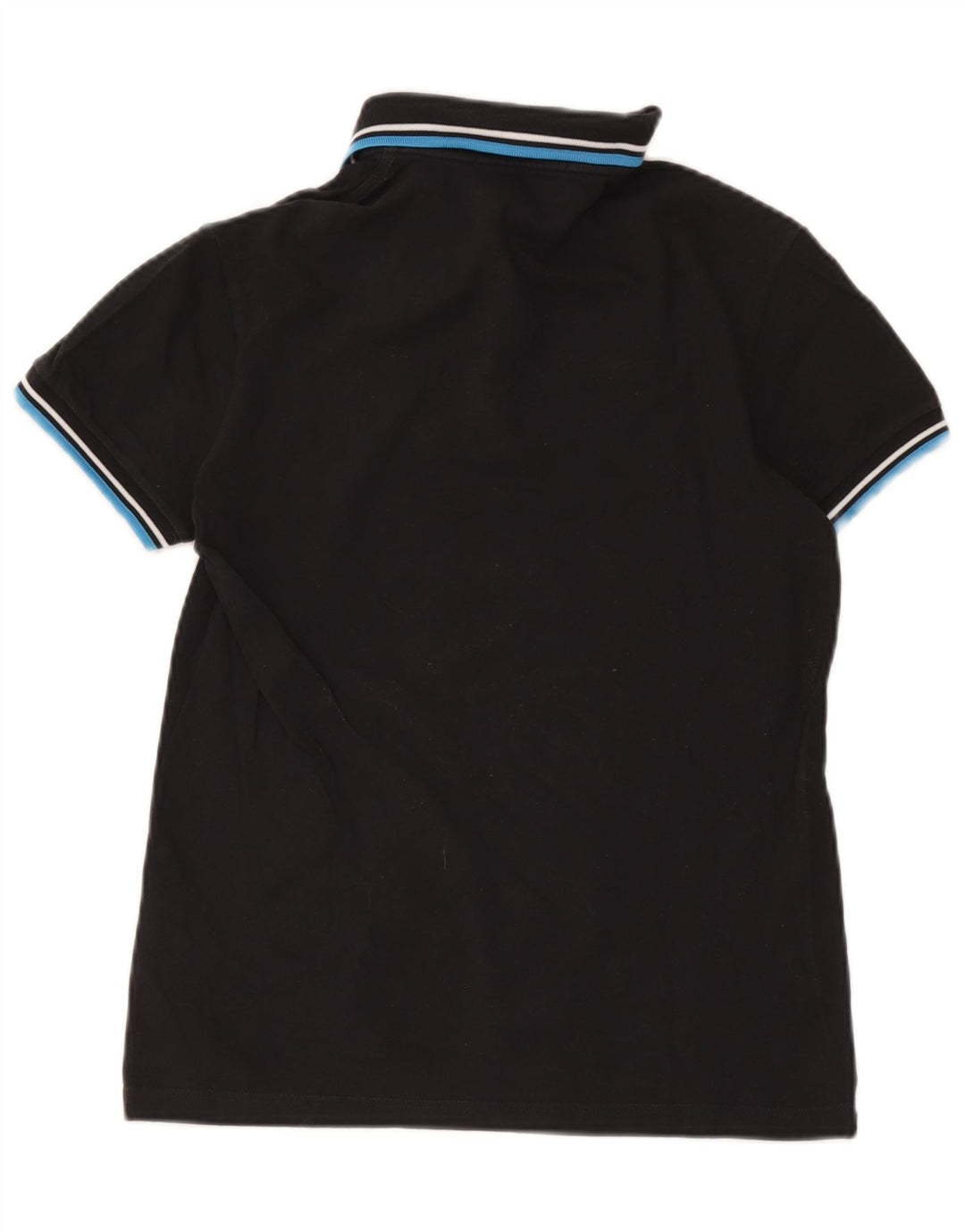 Męska koszulka polo Fred Perry, mała, czarna, bawełniana w paski
