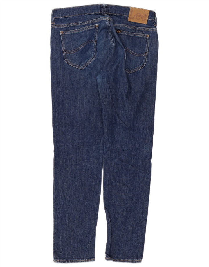 Męskie jeansy Lee Rider Slim W31 L30 Niebieskie bawełniane