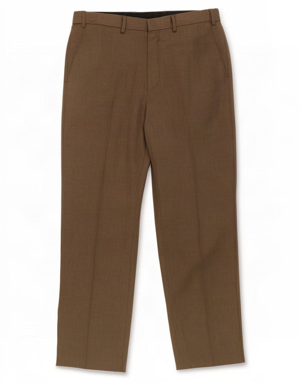 Męskie proste spodnie chino Marks & Spencer W34 L31 Szary poliester