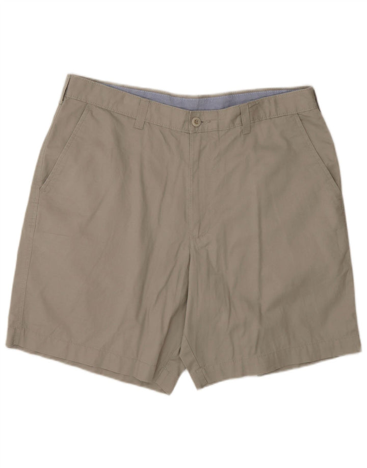 Męskie spodenki Chino Marks & Spencer Blue Harbor W36, duże, szare, bawełniane