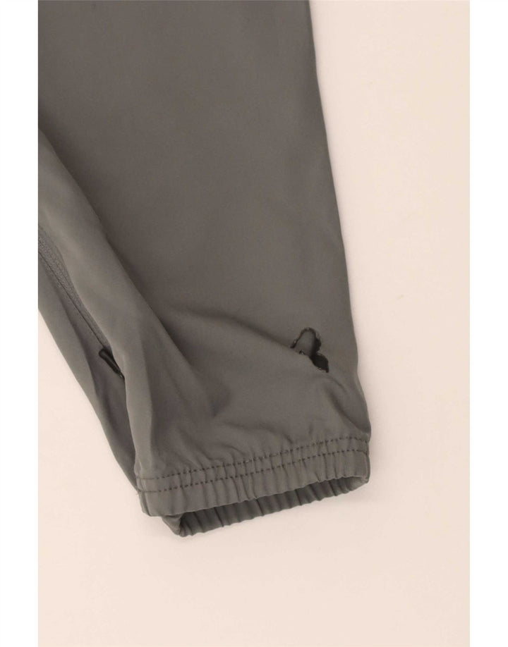 Męskie spodnie dresowe Nike Dri Fit, małe, szare, poliestrowe