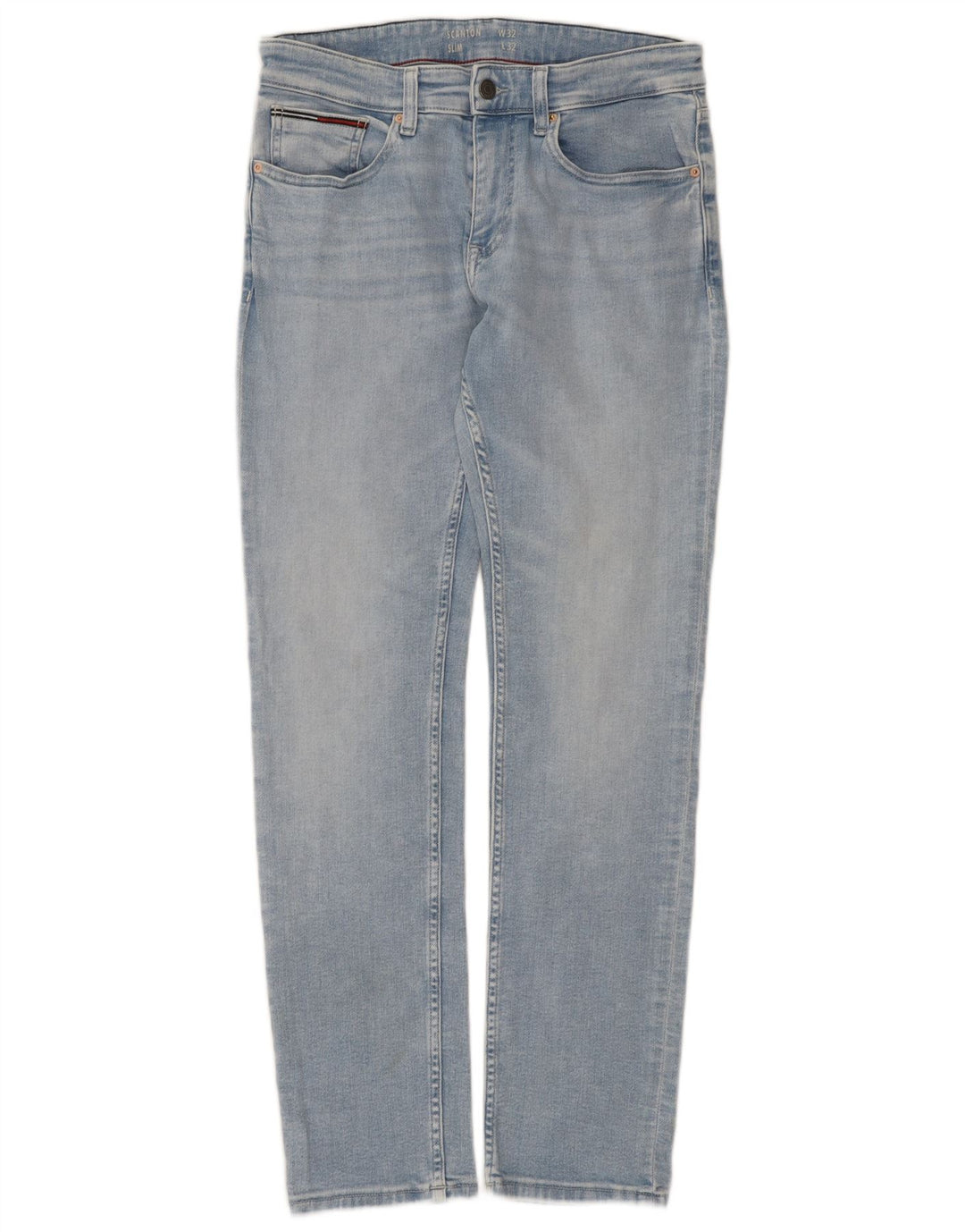 Męskie jeansy slim fit Tommy Hilfiger W32 L32 niebieskie
