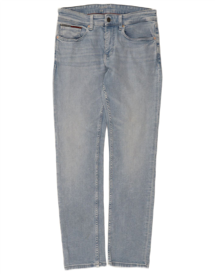 Męskie jeansy slim fit Tommy Hilfiger W32 L32 niebieskie
