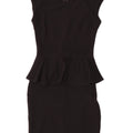 Sukienka damska Lipsy Peplum UK 8, mała, czarna, poliester