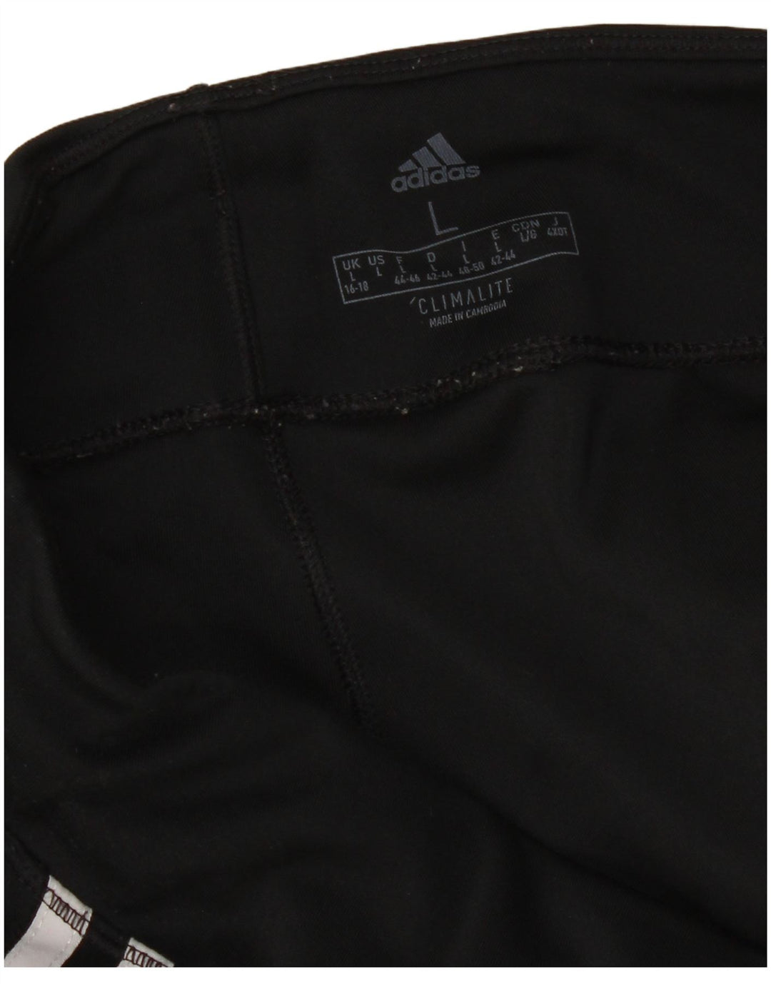 Damskie legginsy Adidas Climalite UK 16/18, duże, czarne