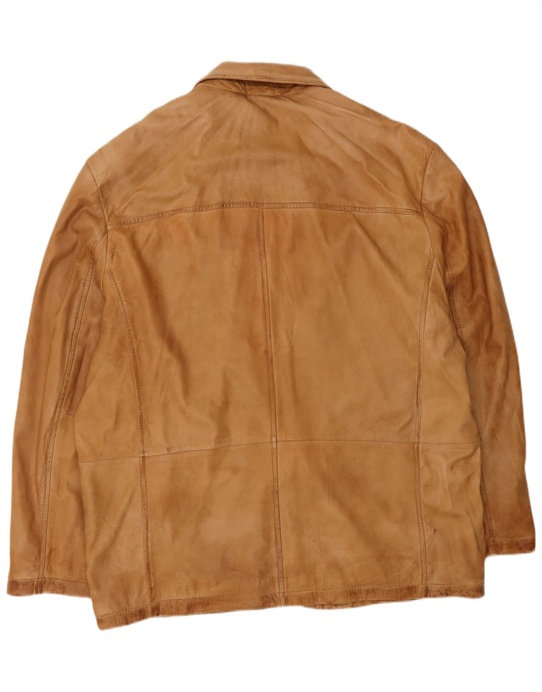 Męska kurtka skórzana A.W.DUNMORE IT 58 4XL Brązowa skóra