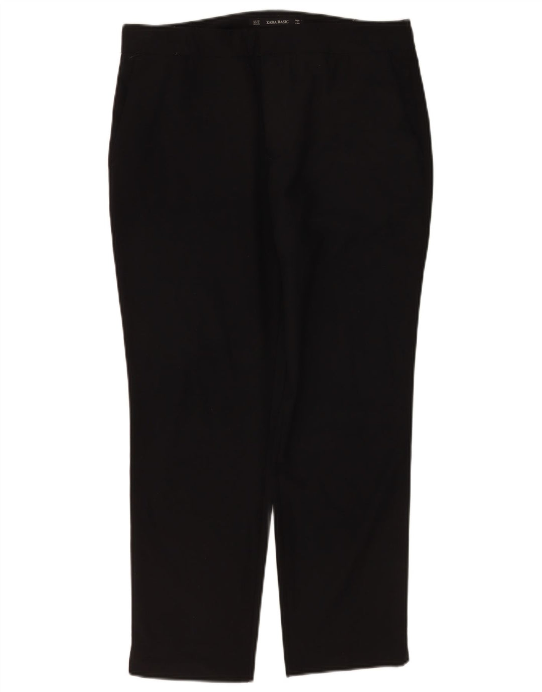 Spodnie damskie Zara Slim Chino EU 38 Small W28 L26 Czarny poliester