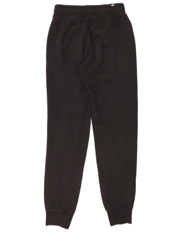 Damskie spodnie dresowe Puma Joggers XS Czarna bawełna