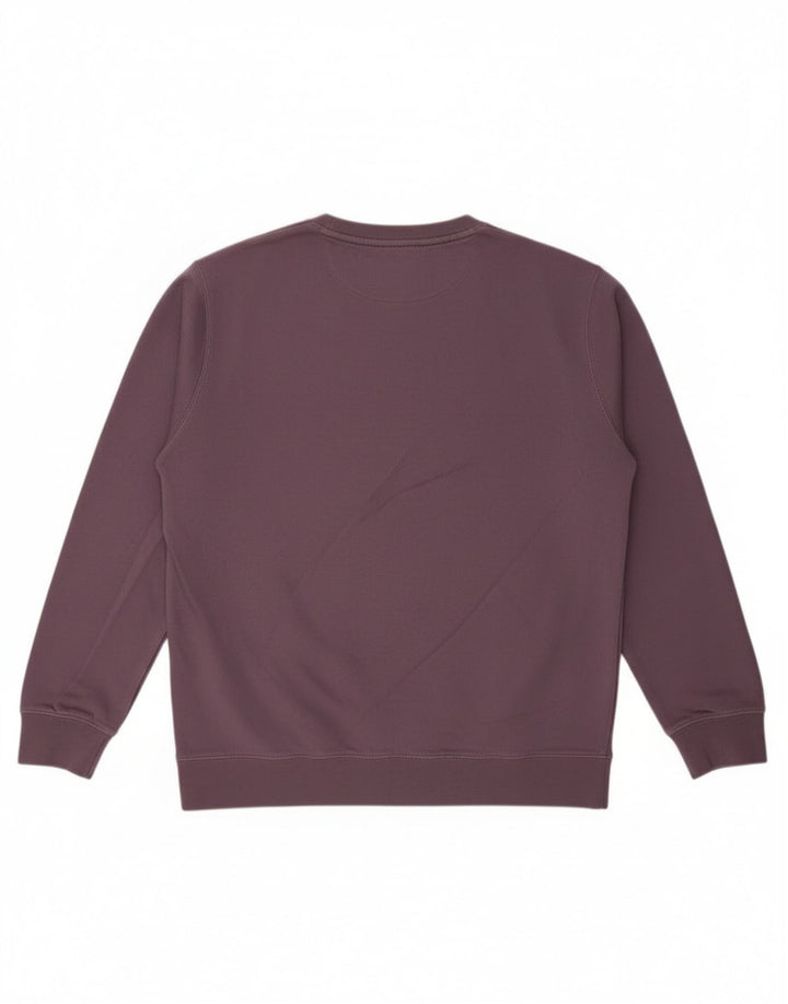 Męski sweter Wrangler, średniofioletowy, bawełniany