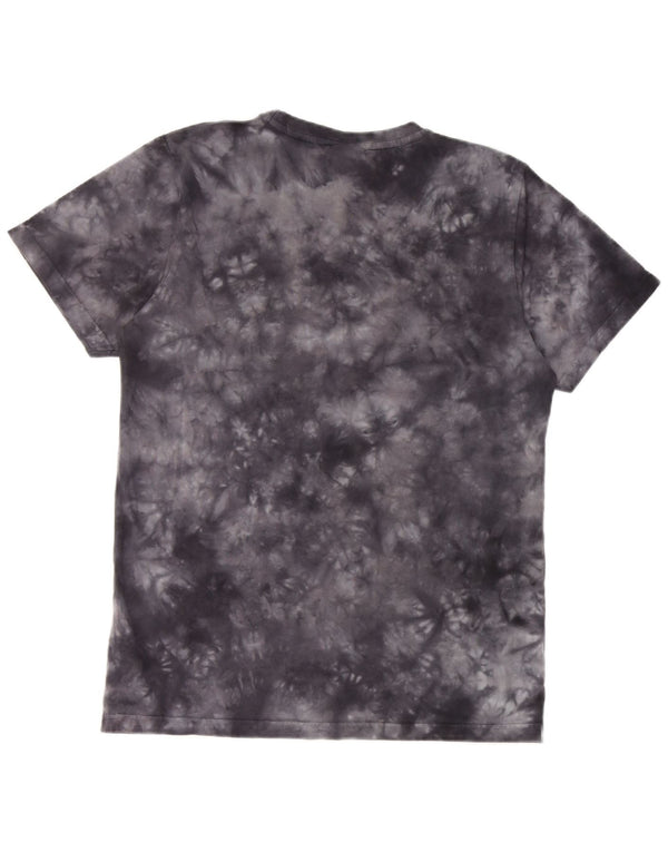 Męski T-shirt z grafiką Ellesse, mały, granatowy, bawełniany Tie Dye