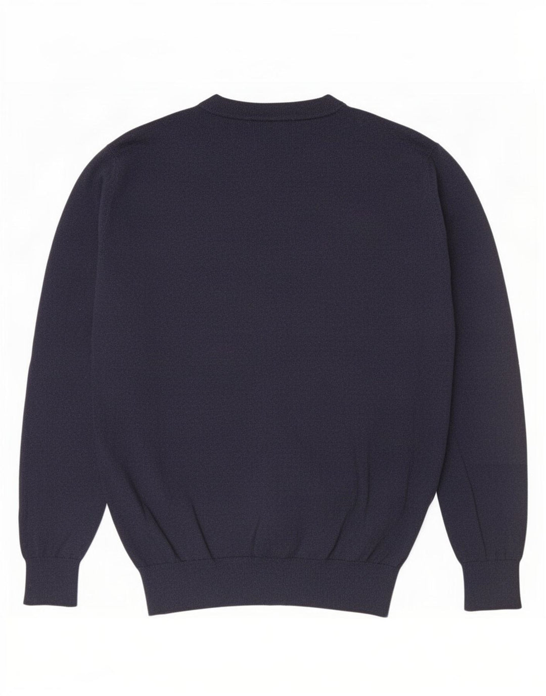 Męski sweter Massimo Dutti z dekoltem w kształcie litery V, średni granatowy