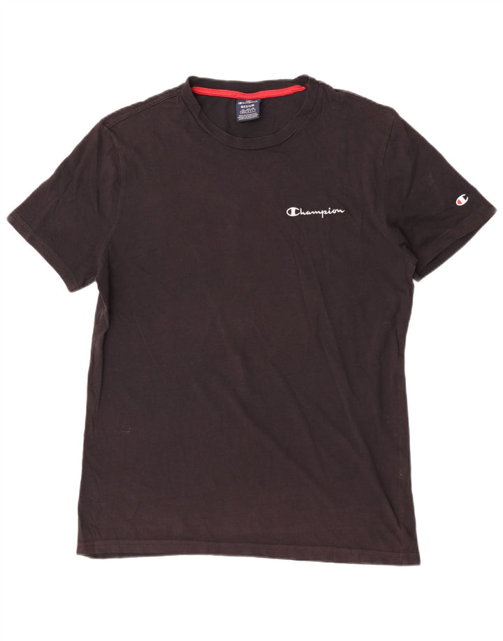Męski T-shirt Champion z grafiką, średni czarny