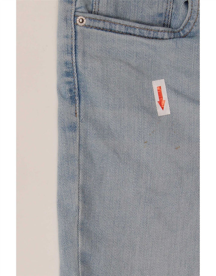Damskie spodenki jeansowe Levi's 724 z wysokim stanem W26, małe, niebieskie, bawełniane