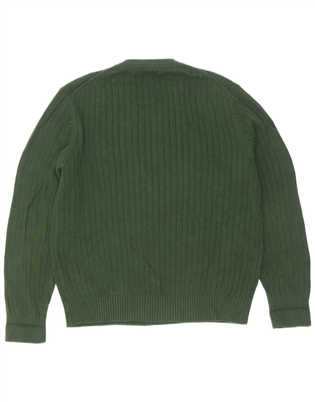Męski sweter Nautica z okrągłym dekoltem, duży, zielony