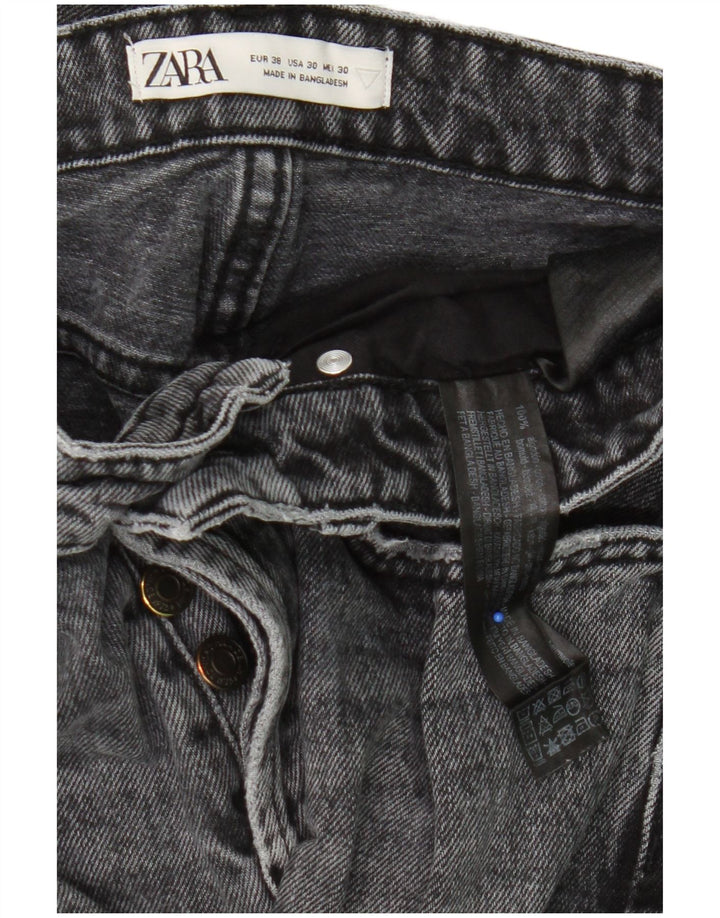Męskie jeansy slim fit Zara EU 38 Small W30 L26 Szara bawełna