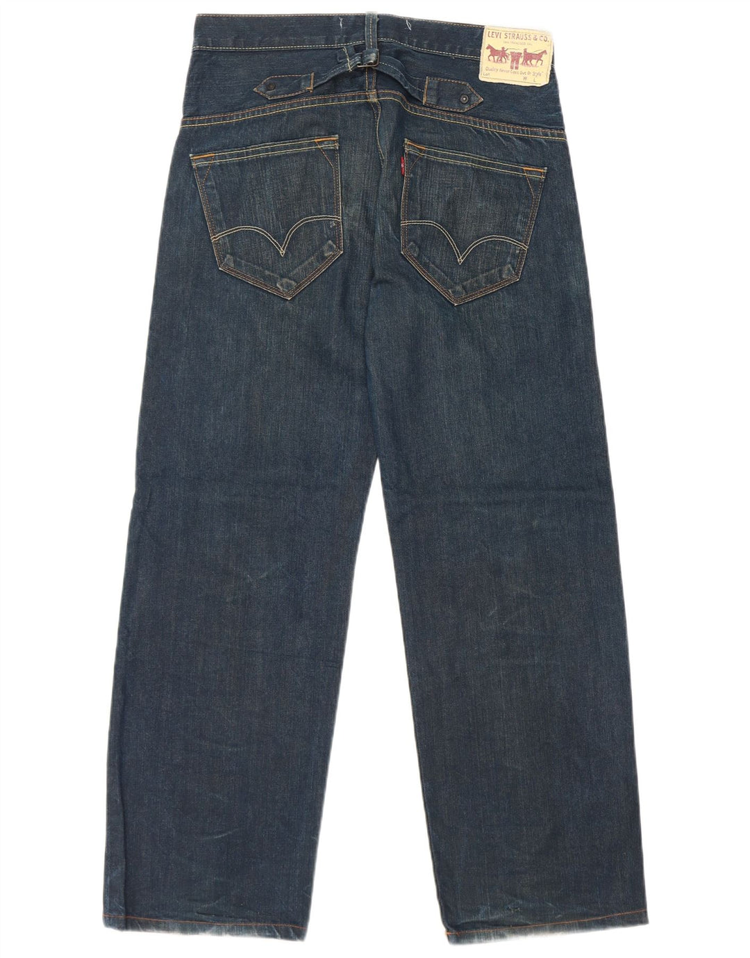 Męskie dżinsy Levi's 503 Luźne W34 L29 Niebieskie