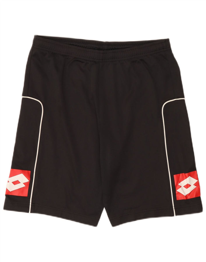 Męskie spodenki sportowe Umbro UK 40/42, duże, czarne, poliestrowe
