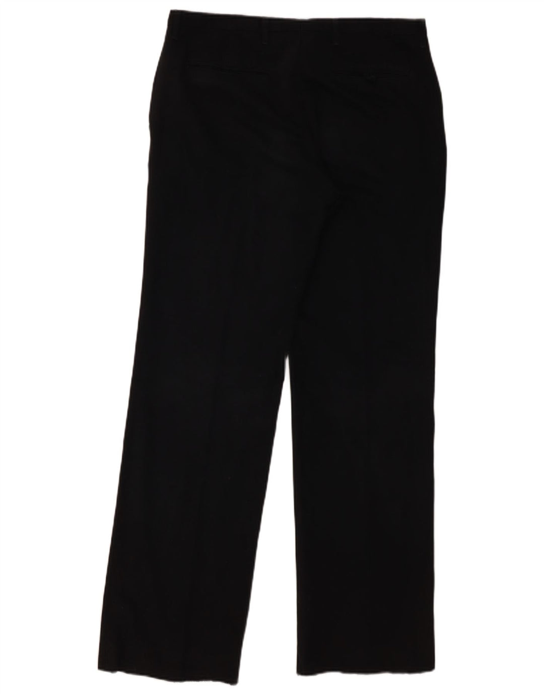 Męskie proste spodnie chino Zara EU 42 Large W32 L32 Czarny poliester