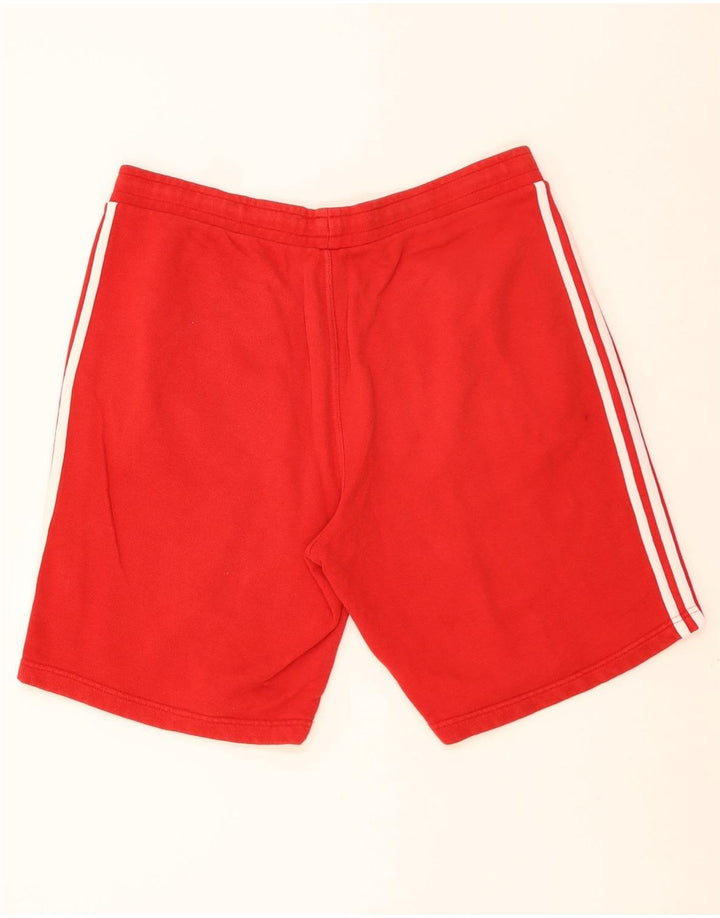 Męskie spodenki sportowe Adidas, duże, czerwone, bawełniane