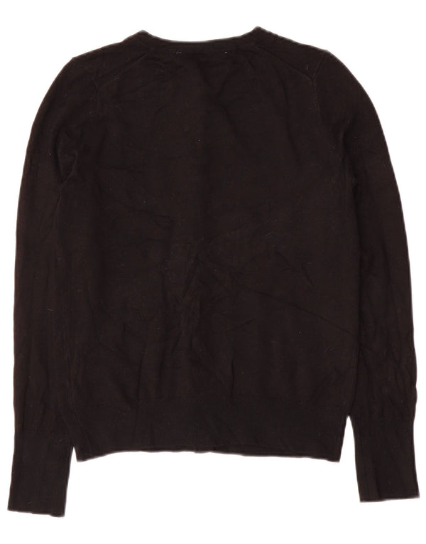 Sweter damski Zara Cardigan UK 10 Small Black Wiskoza