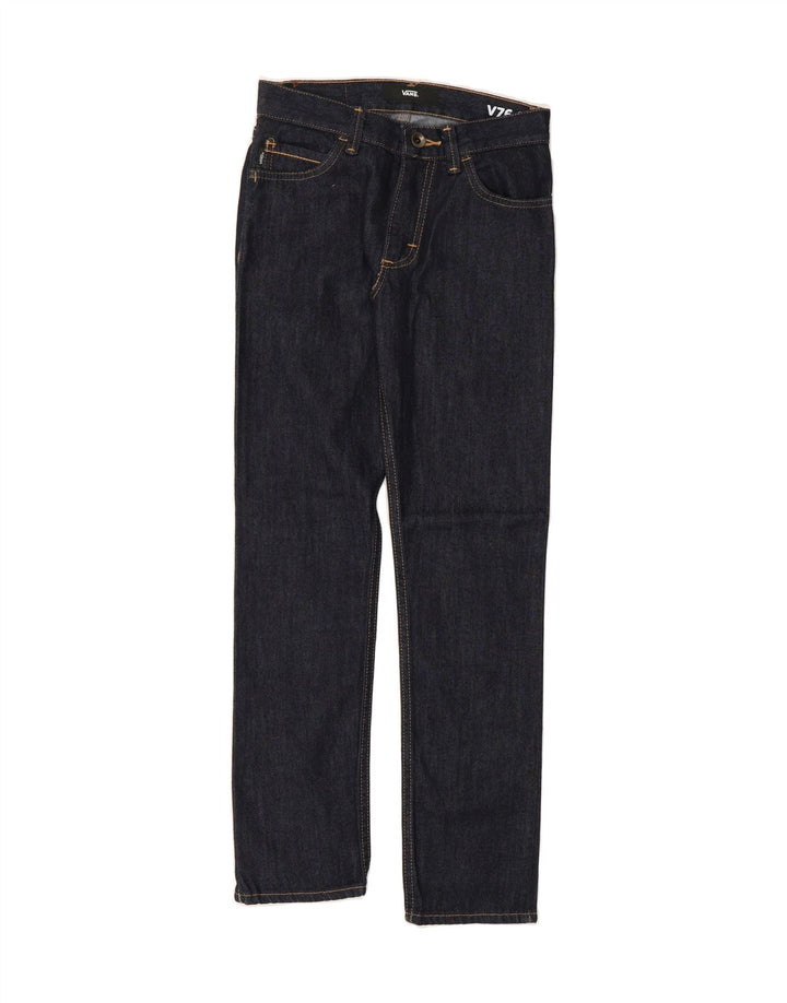 VANS Womens Slim Jeans W26 L27 Navy Blue Cotton Vintage Vans and Second-Hand Vans from Messina Hembry 