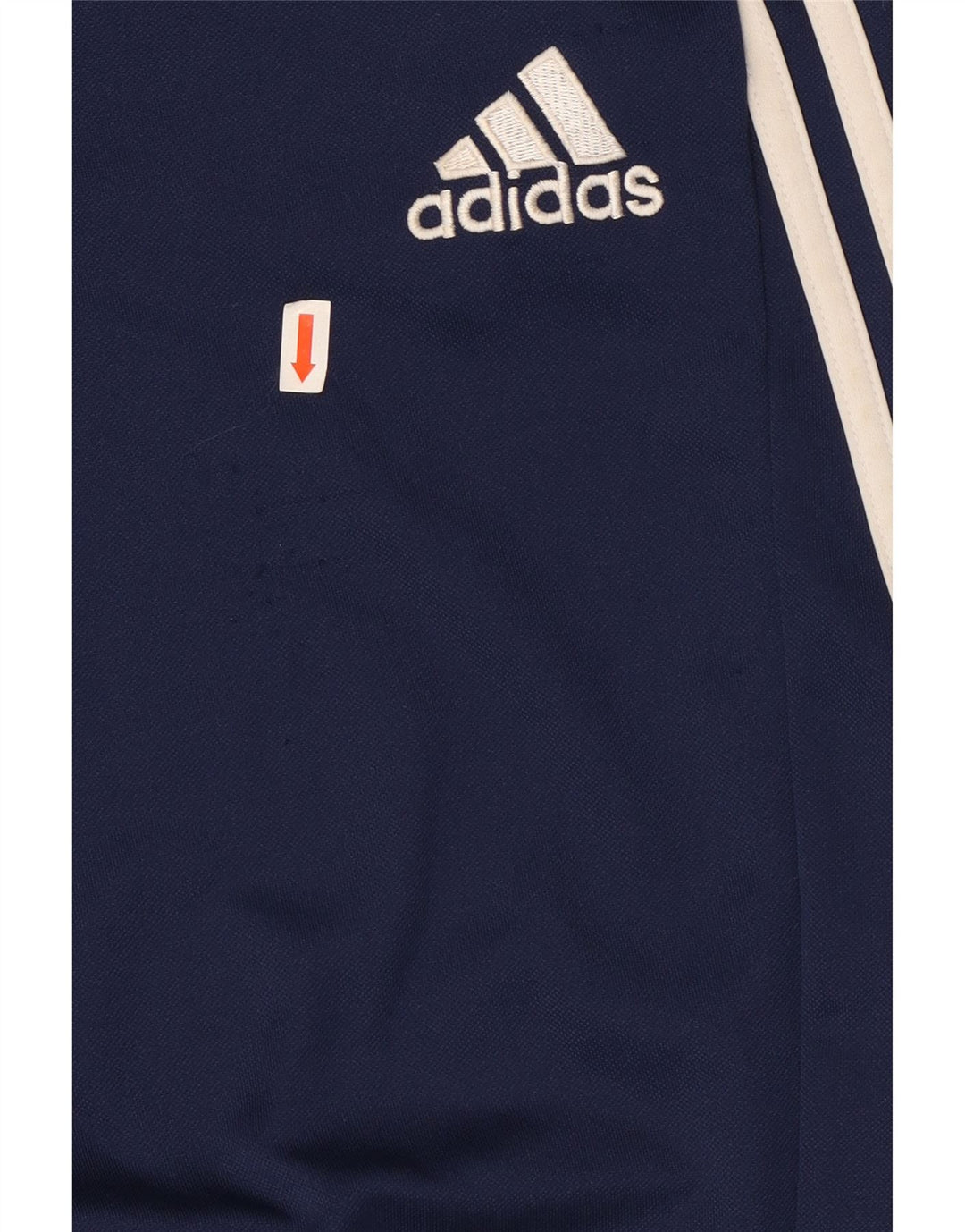 Męskie spodnie dresowe Adidas Climalite, średni granatowy poliester