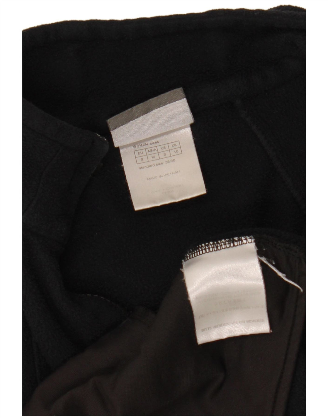 Damska kurtka polarowa Jack Wolfskin UK 10, mała, czarna, poliester