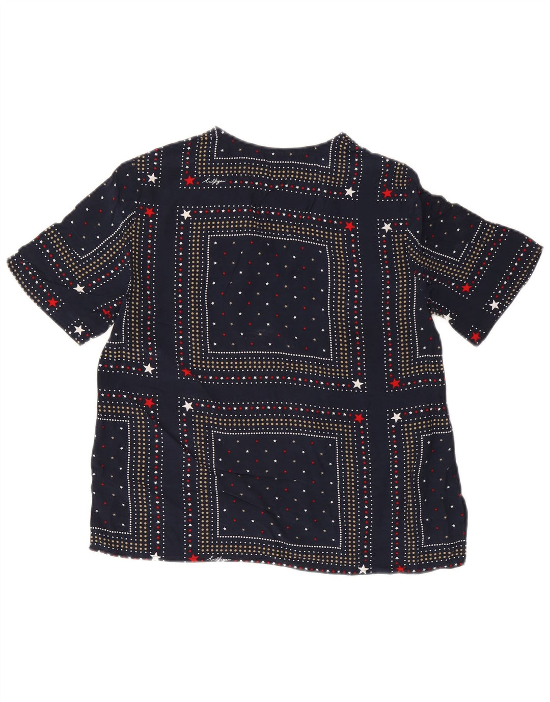 Bluzka damska Tommy Hilfiger Top US 6 Średni granatowy w cętki