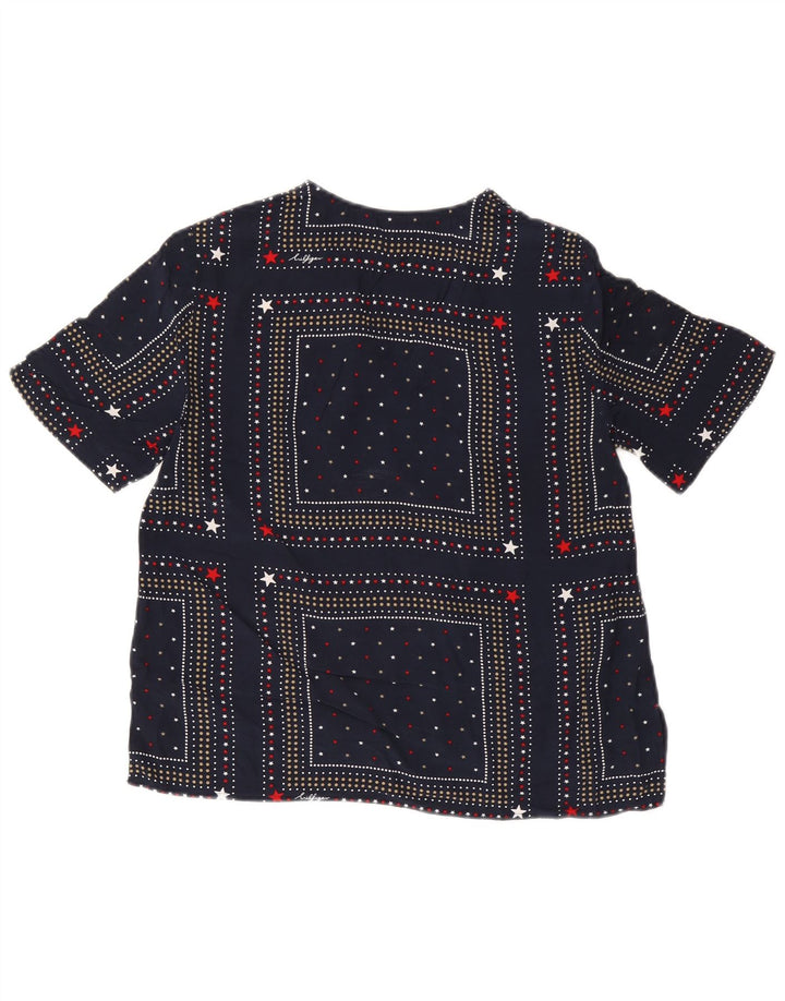Bluzka damska Tommy Hilfiger Top US 6 Średni granatowy w cętki