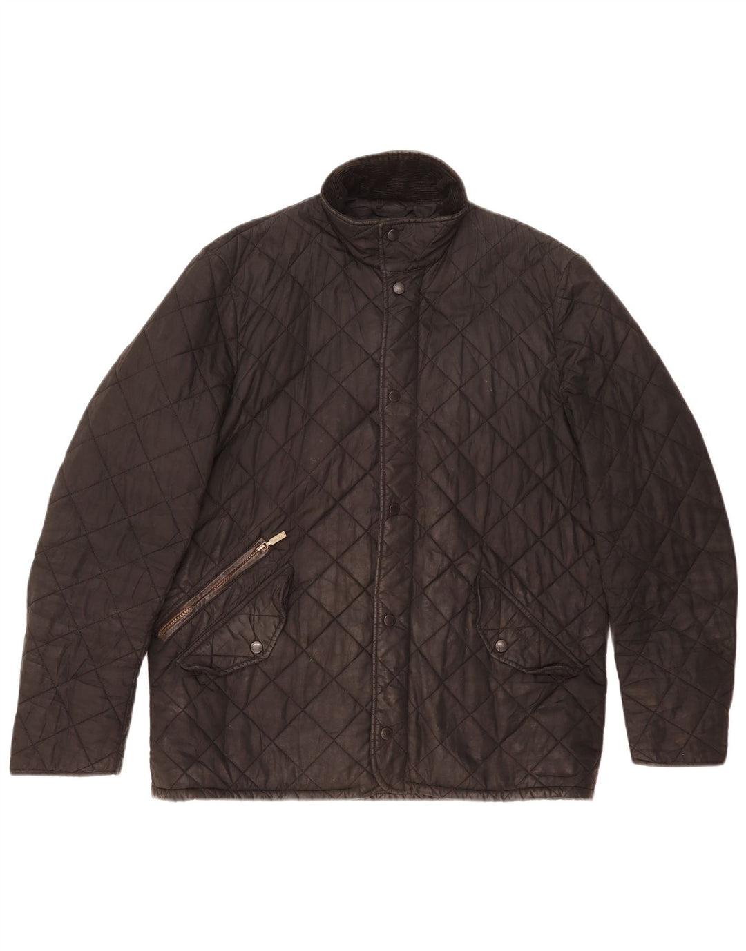 Męska pikowana kurtka Barbour UK 40 duża czarna
