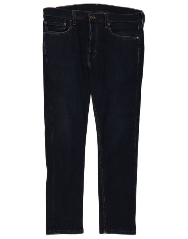 Męskie jeansy Levi's 510 Skinny W34 L30 Granatowa bawełna