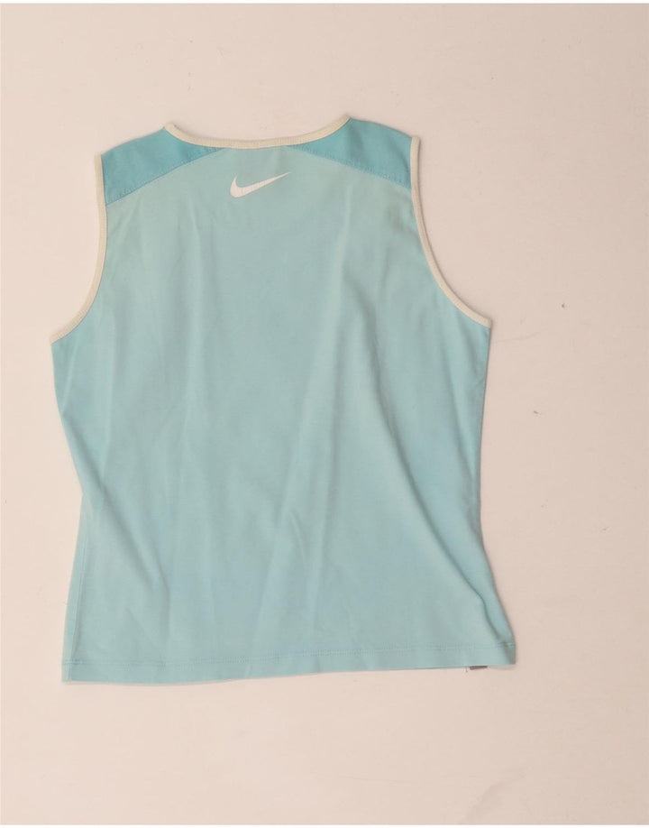 Damska kamizelka Nike Crop Graphic Top UK 10/12 Średni turkus