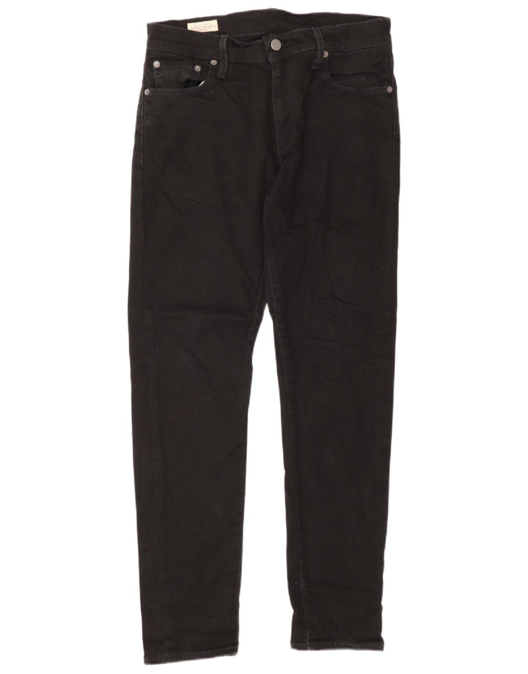 Męskie jeansy slim fit Levi's W30 L30 Czarna bawełna