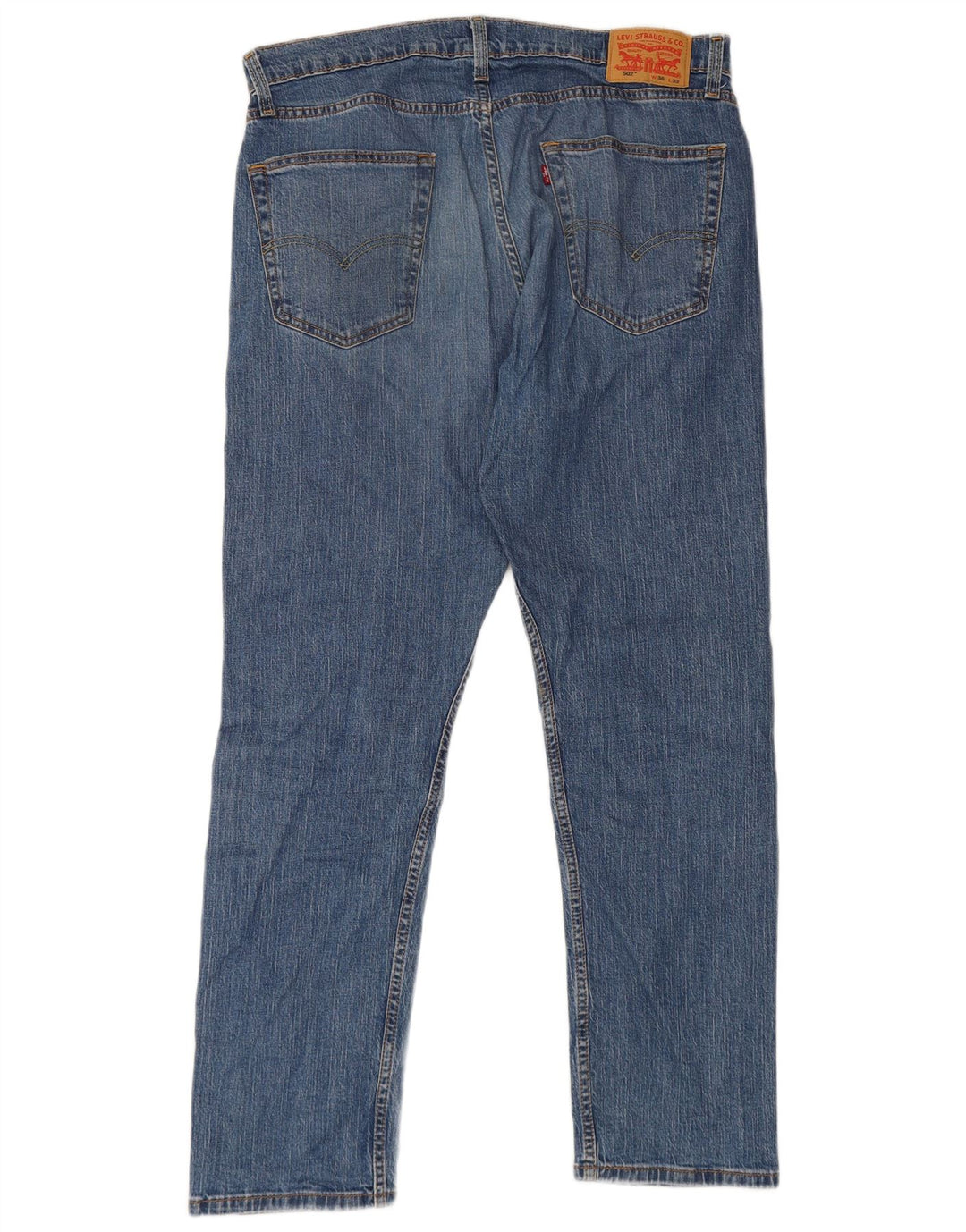 Męskie jeansy Levi's 502 Tapered W36 L32 Niebieskie bawełniane