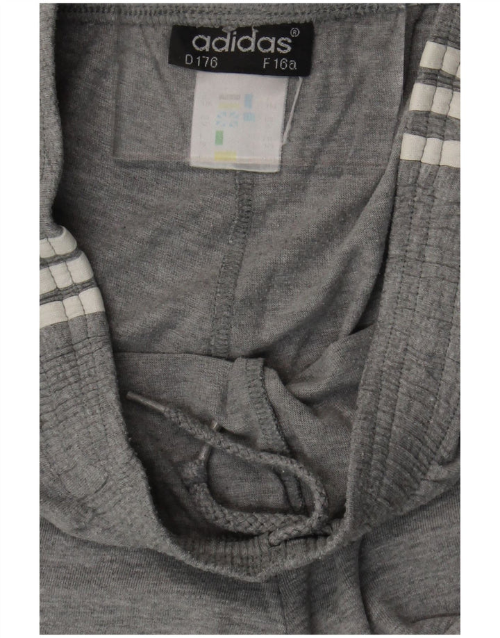 Spodenki sportowe chłopięce Adidas 15-16 lat szare