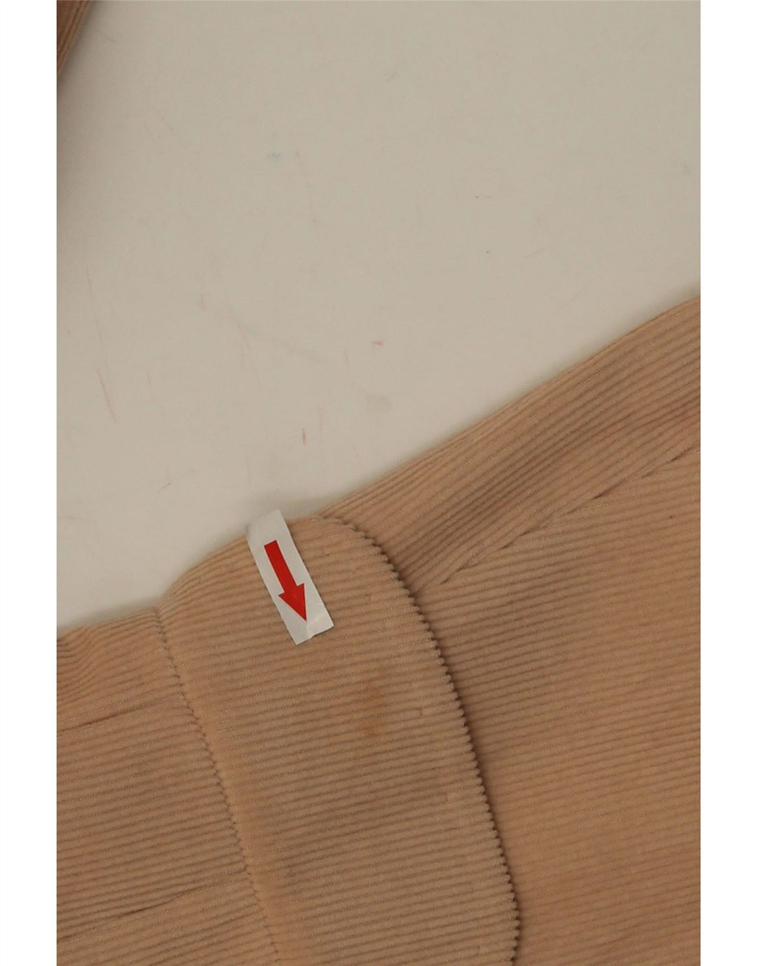 Damska marynarka Max Mara zapinana na 1 guzik, sztruksowa marynarka UK 12, średnia beżowa bawełna