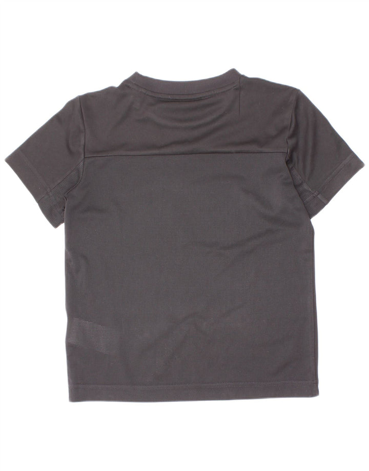 Chłopięca koszulka Adidas Climacool Graphic Top 5-6 lat 2XS Czarny poliester
