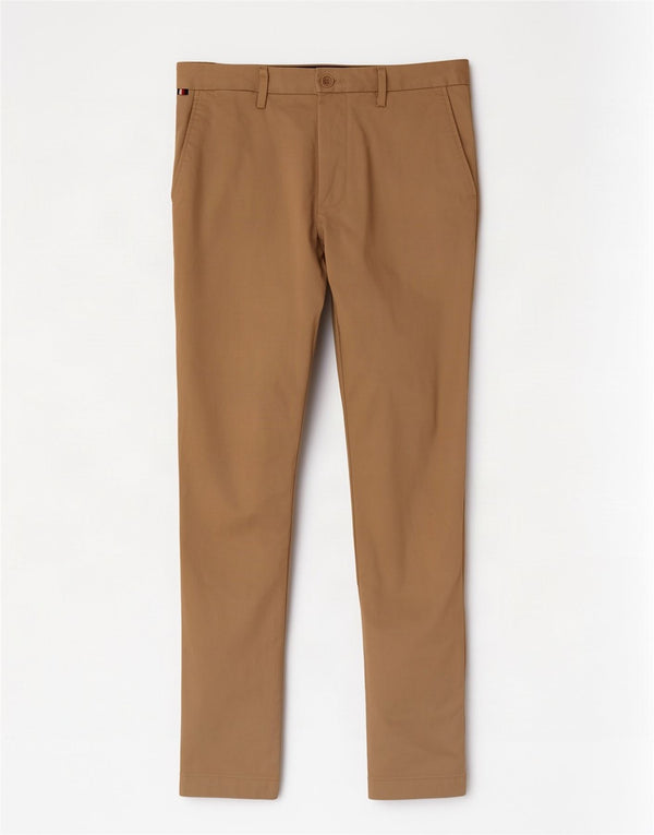 Męskie spodnie Chino Slim Tommy Hilfiger W29 L30 Beżowa bawełna